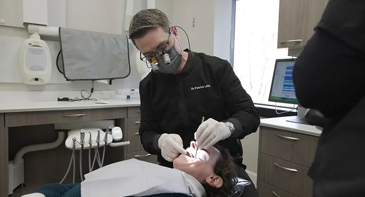 Cosmetic crown treatment at the practice